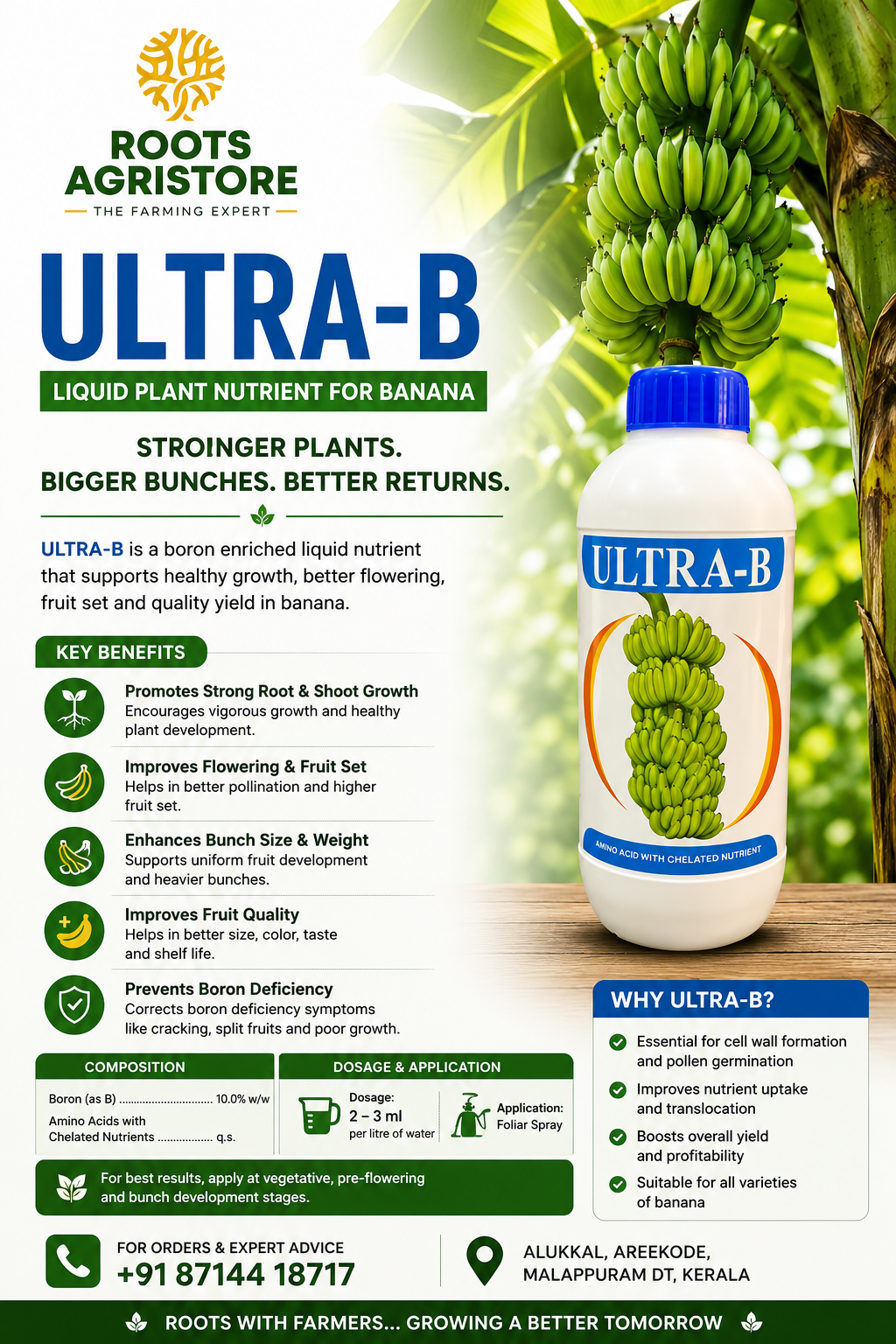 Ultra B - Micronutrient For Banana