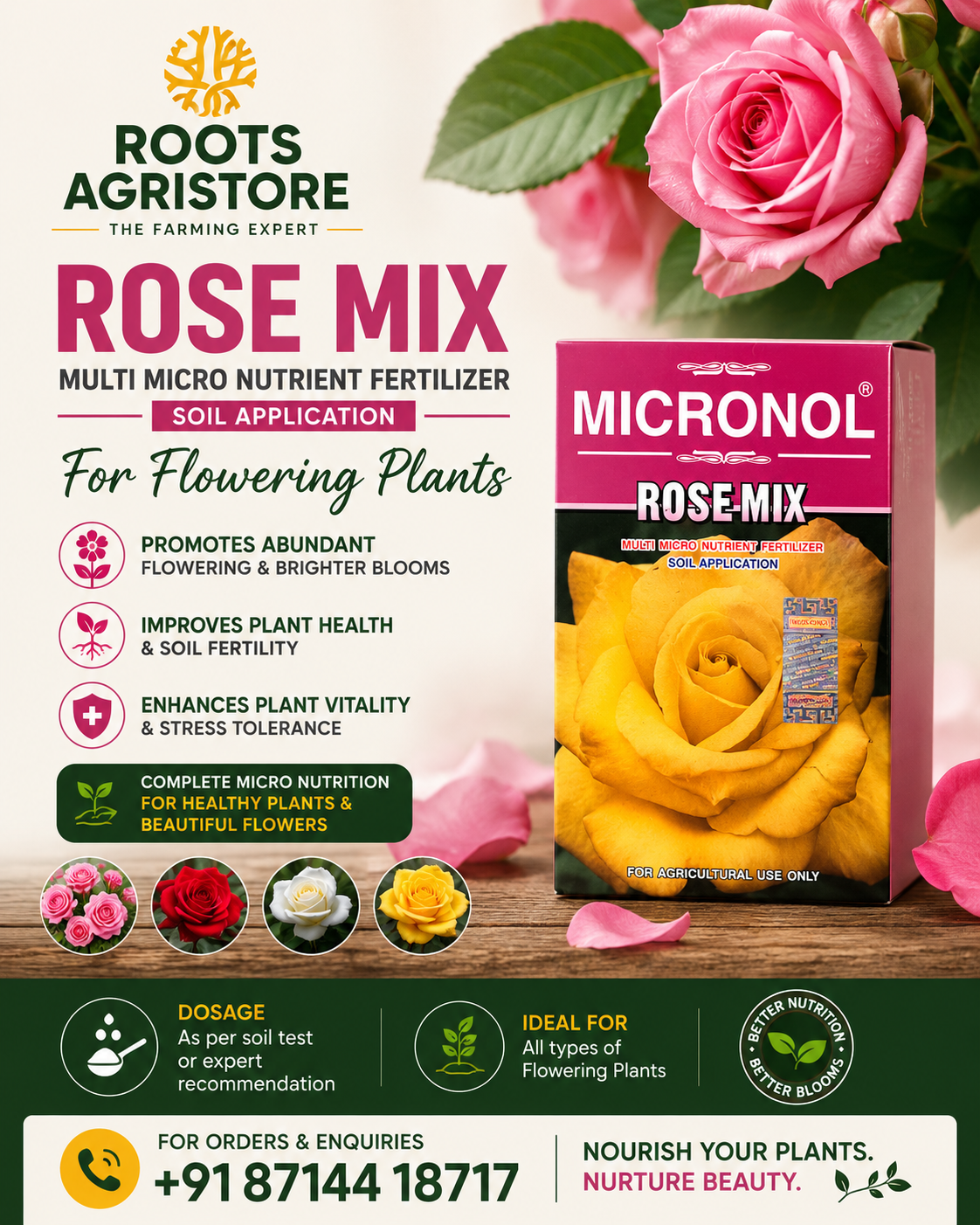 Rose Mix Fertilizer