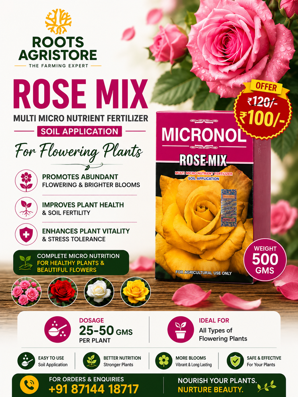 Rose Mix Fertilizer